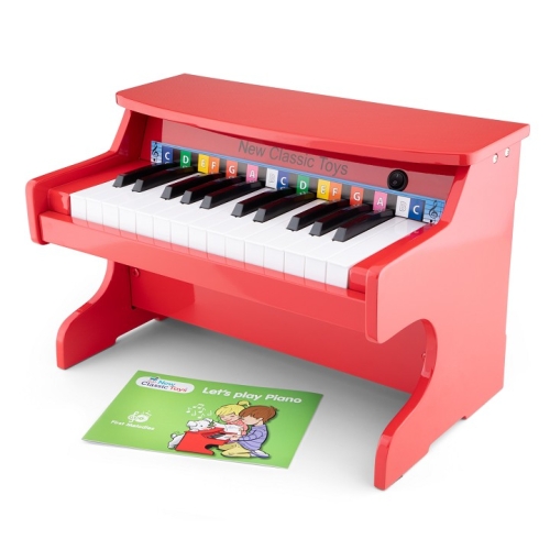 New Classic Toys E-Piano Rot
